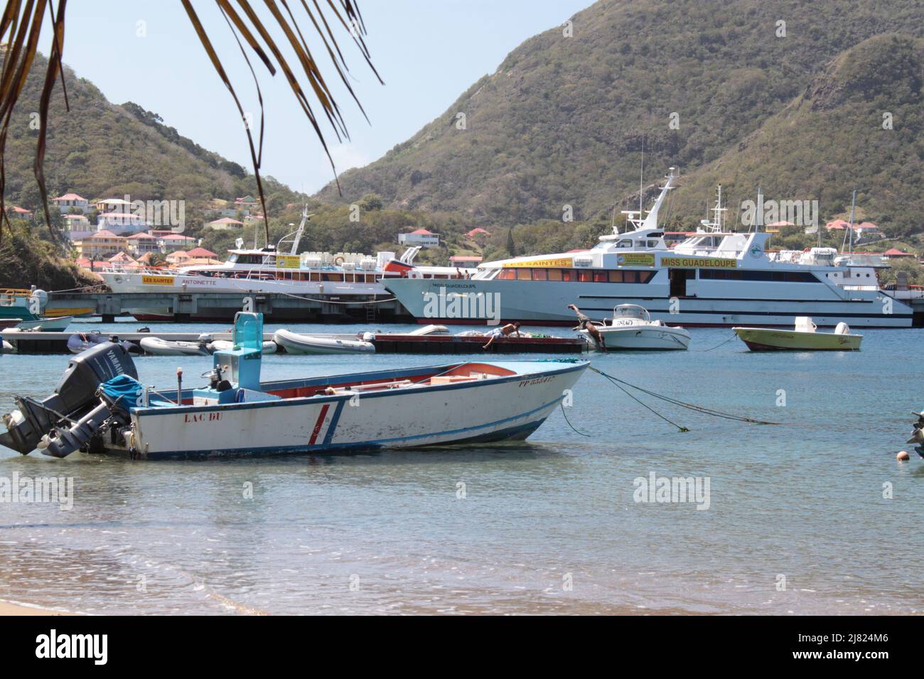 île les Saintes, Guadeloupe Banque D'Images