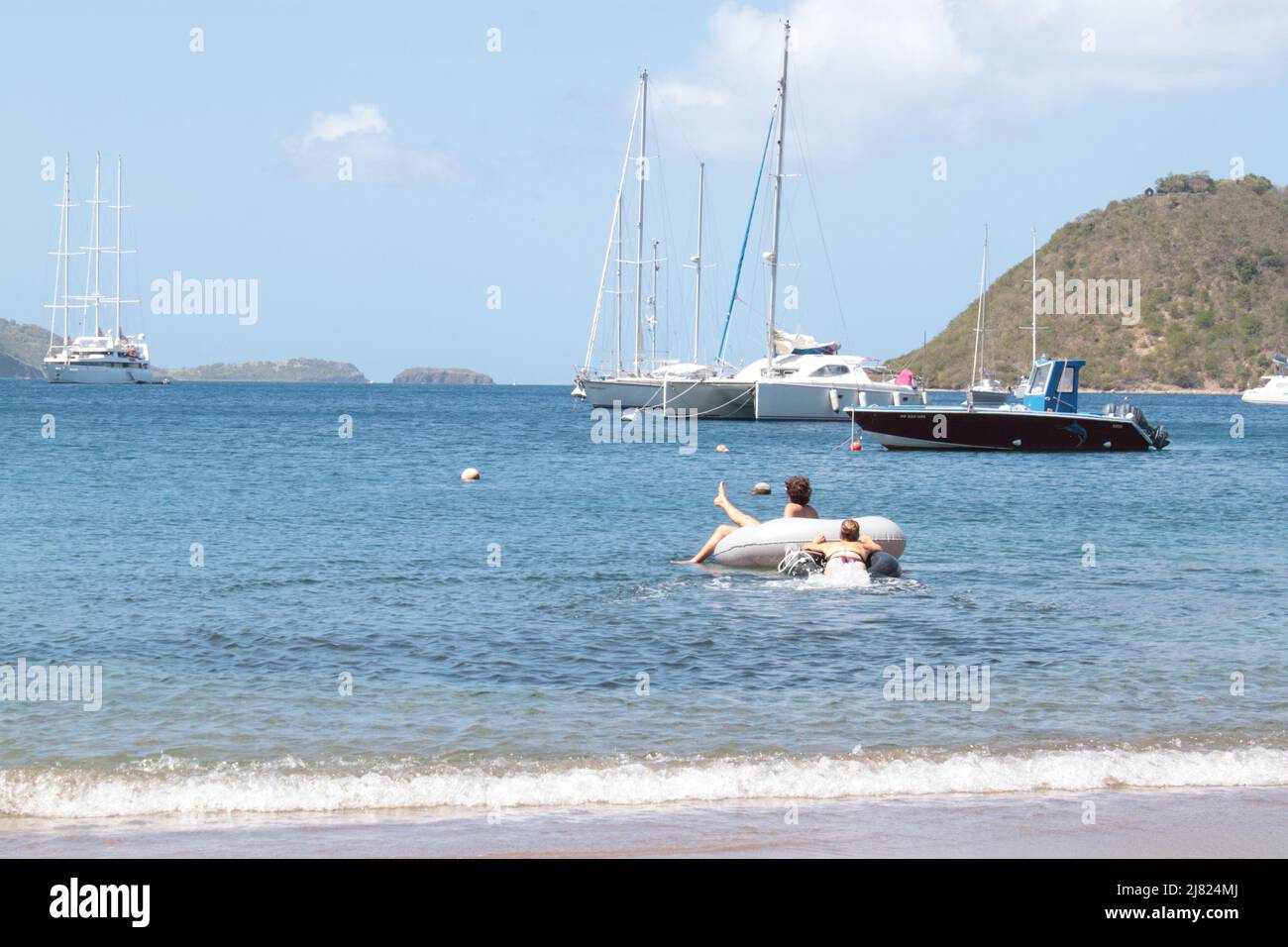 île les Saintes, Guadeloupe Banque D'Images