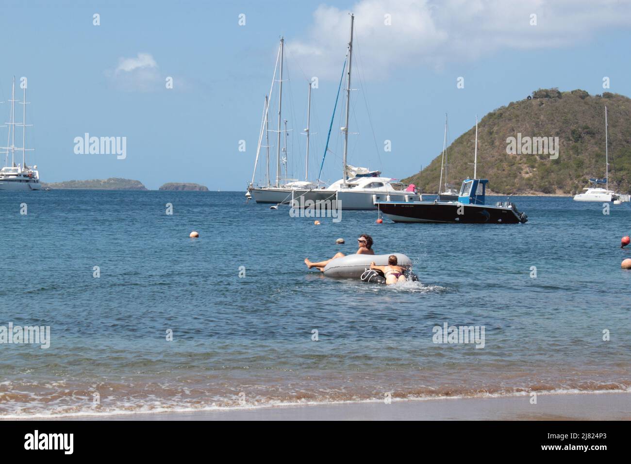 île les Saintes, Guadeloupe Banque D'Images