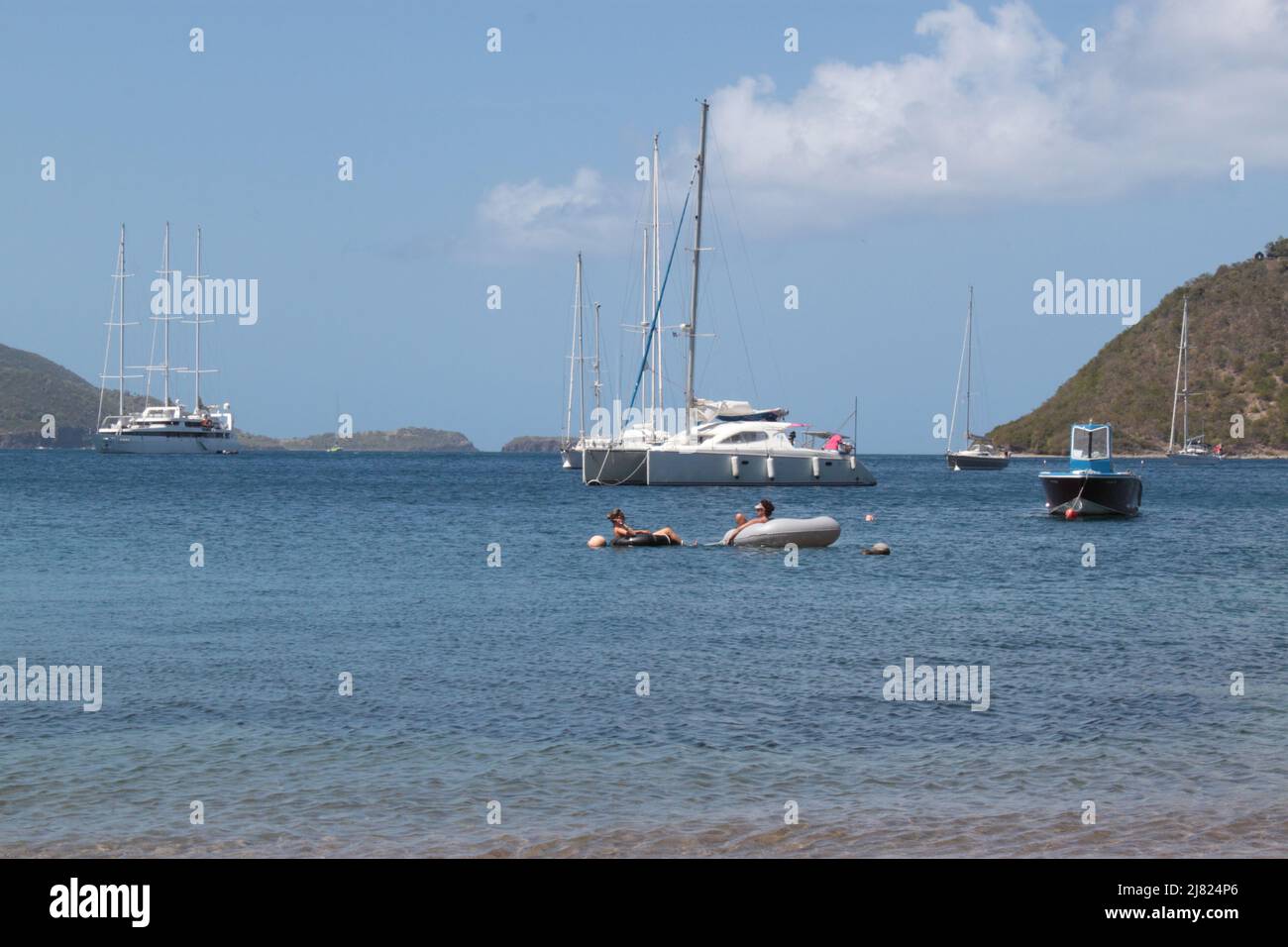 île les Saintes, Guadeloupe Banque D'Images