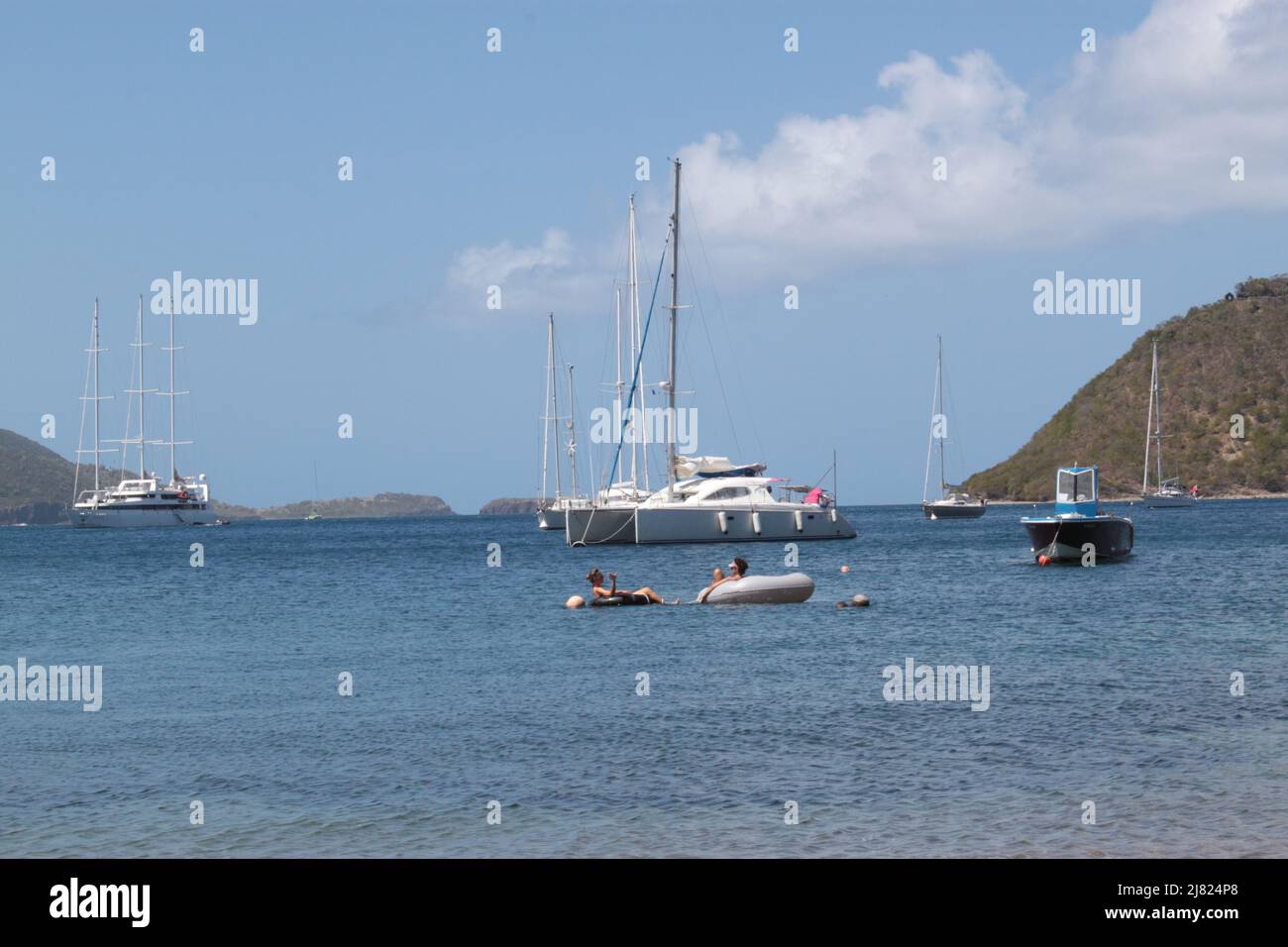île les Saintes, Guadeloupe Banque D'Images