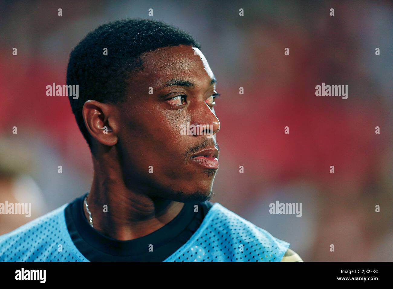 Anthony Martial de Sevilla FC pendant le match de la Liga entre Sevilla FC et RCD Mallorca joué au stade Sanchez Pizjuan le 11 mai 2022 à Sevilla, Espagne. (Photo par Antonio Pozo / PRESSINPHOTO) Banque D'Images