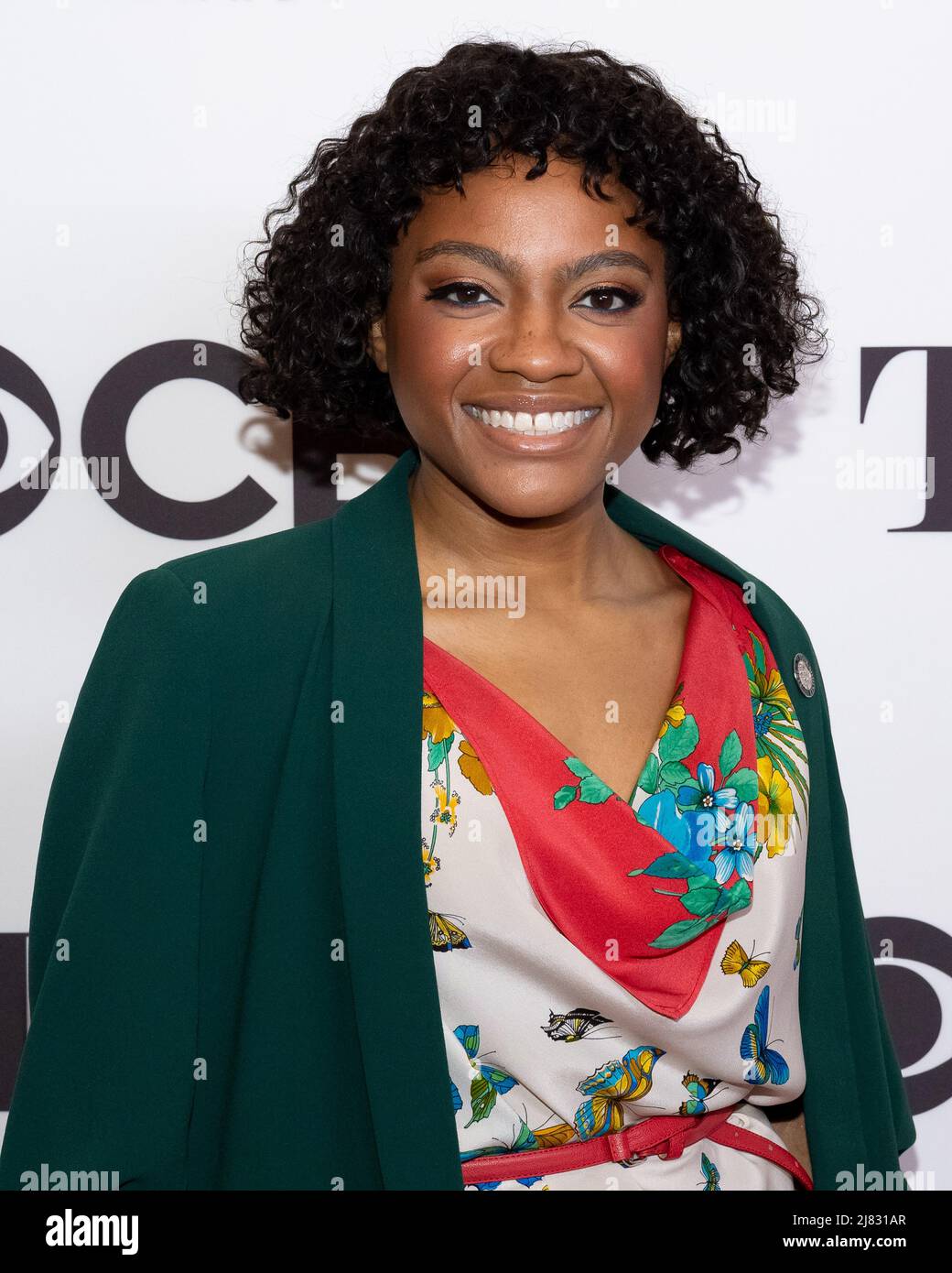 New York, États-Unis. 12th mai 2022. L'actrice en nomination par Tony Gabby Beans arrive au Tony Awards 75th rencontrez les nominés lors de la Journée de la presse le 12 mai 2022 au Sofitel New York à New York. Photo de Gabriele Holtermann/UPI crédit: UPI/Alay Live News Banque D'Images