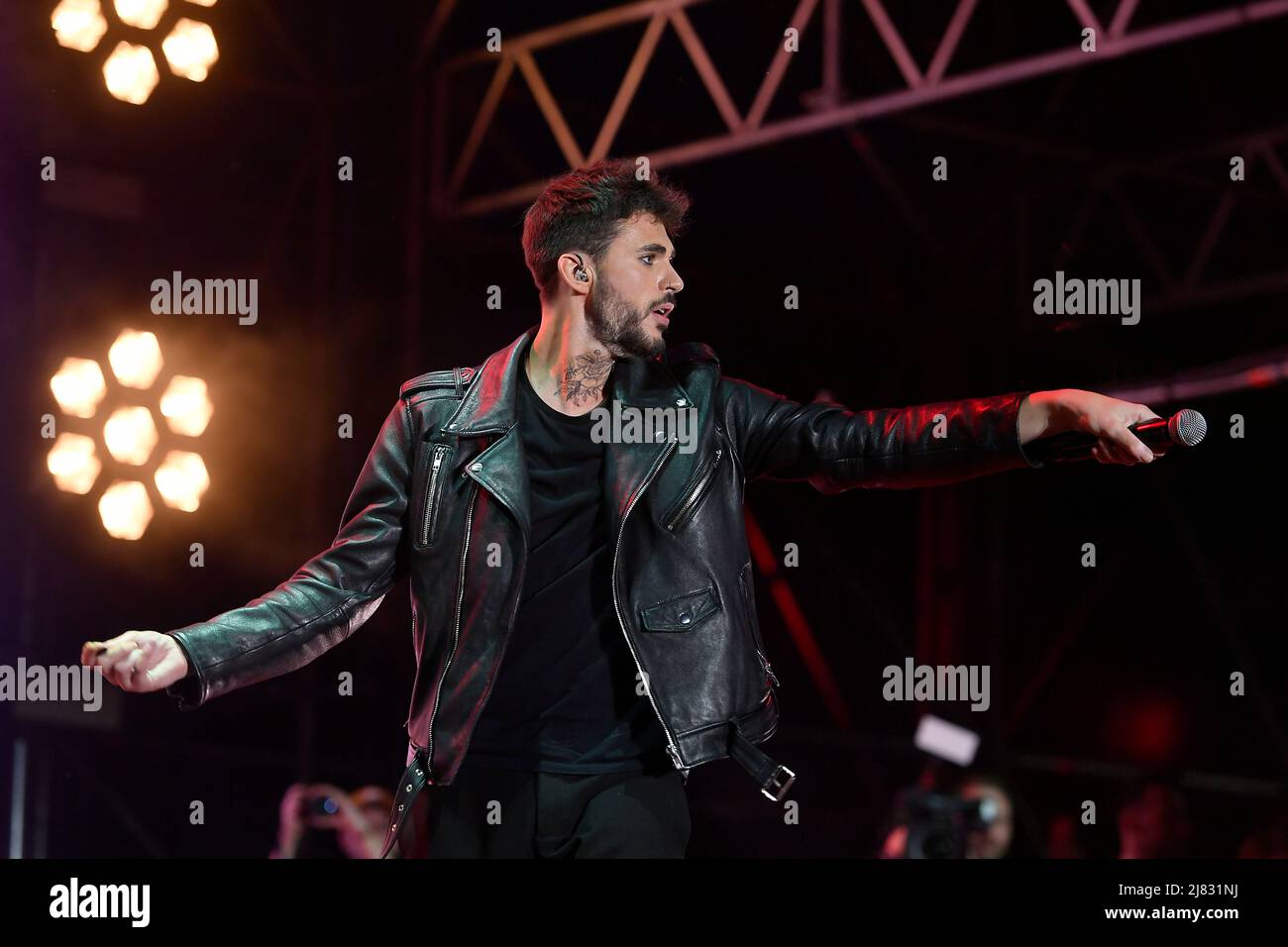 11 mai 2022, Turin, Italie: Turin, 11 mai 2022, Italie.Eurovision Village, Parco del Valentino.groupes qu'ils représentent : France, Norvway, Ukraine au concours Eurovision Song 2022..Alan & Ahez (Frence) (image de crédit : © Tonello Abozzi/Pacific Press via ZUMA Press Wire) Banque D'Images