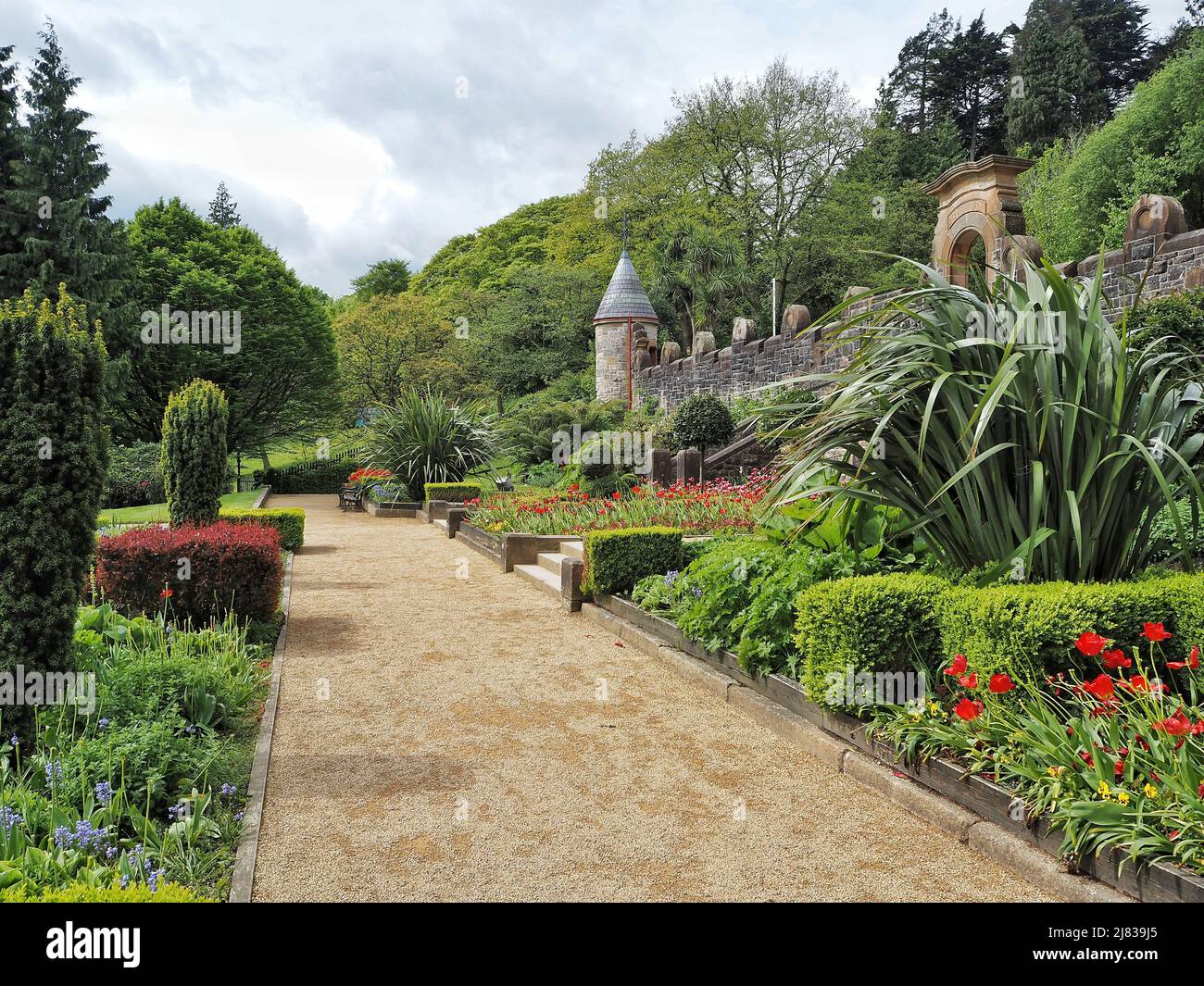 Château de Belfast, Belfast, Irlande du Nord Banque D'Images