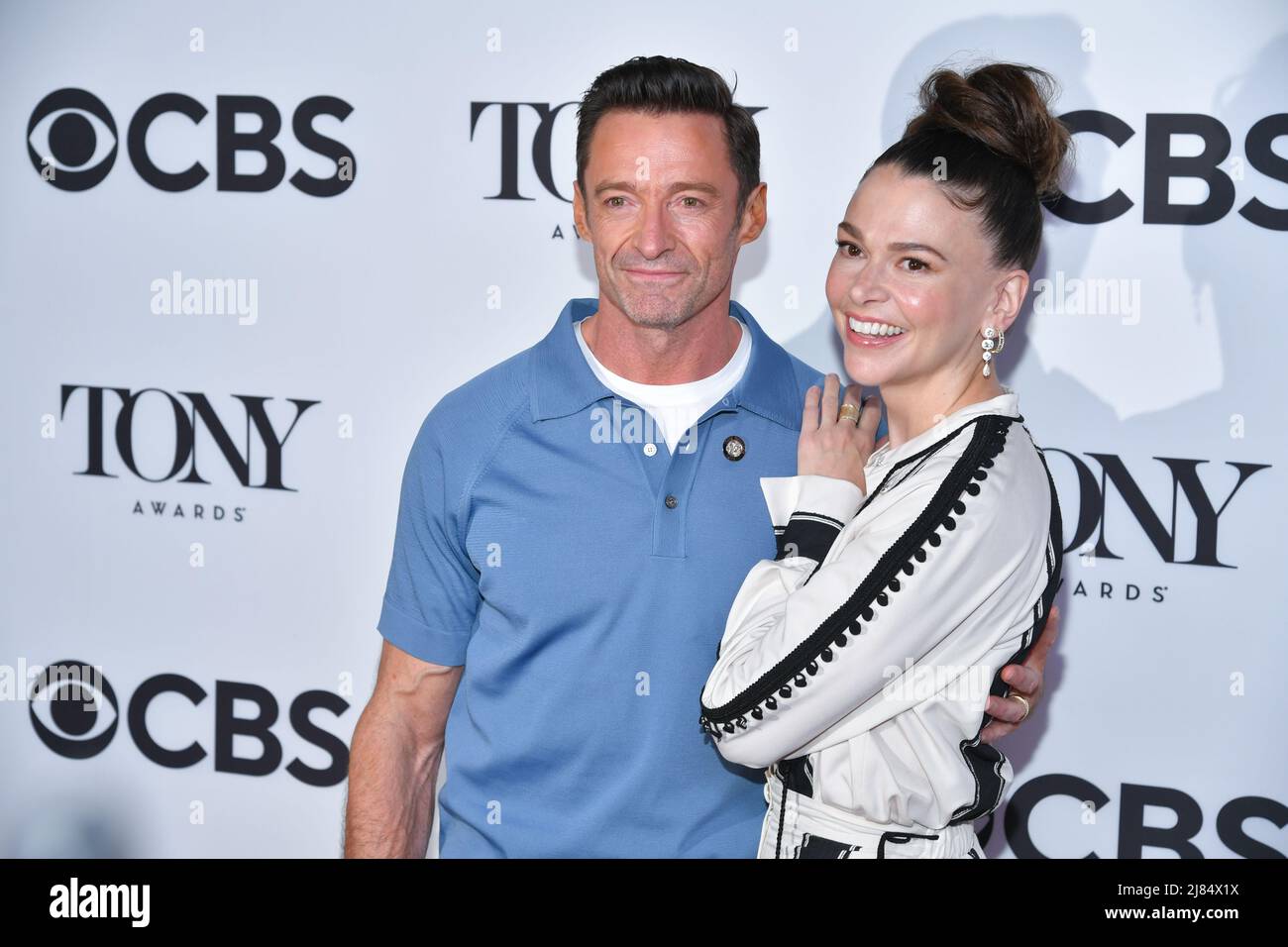 Hugh Jackman et Sutton Foster Banque D'Images