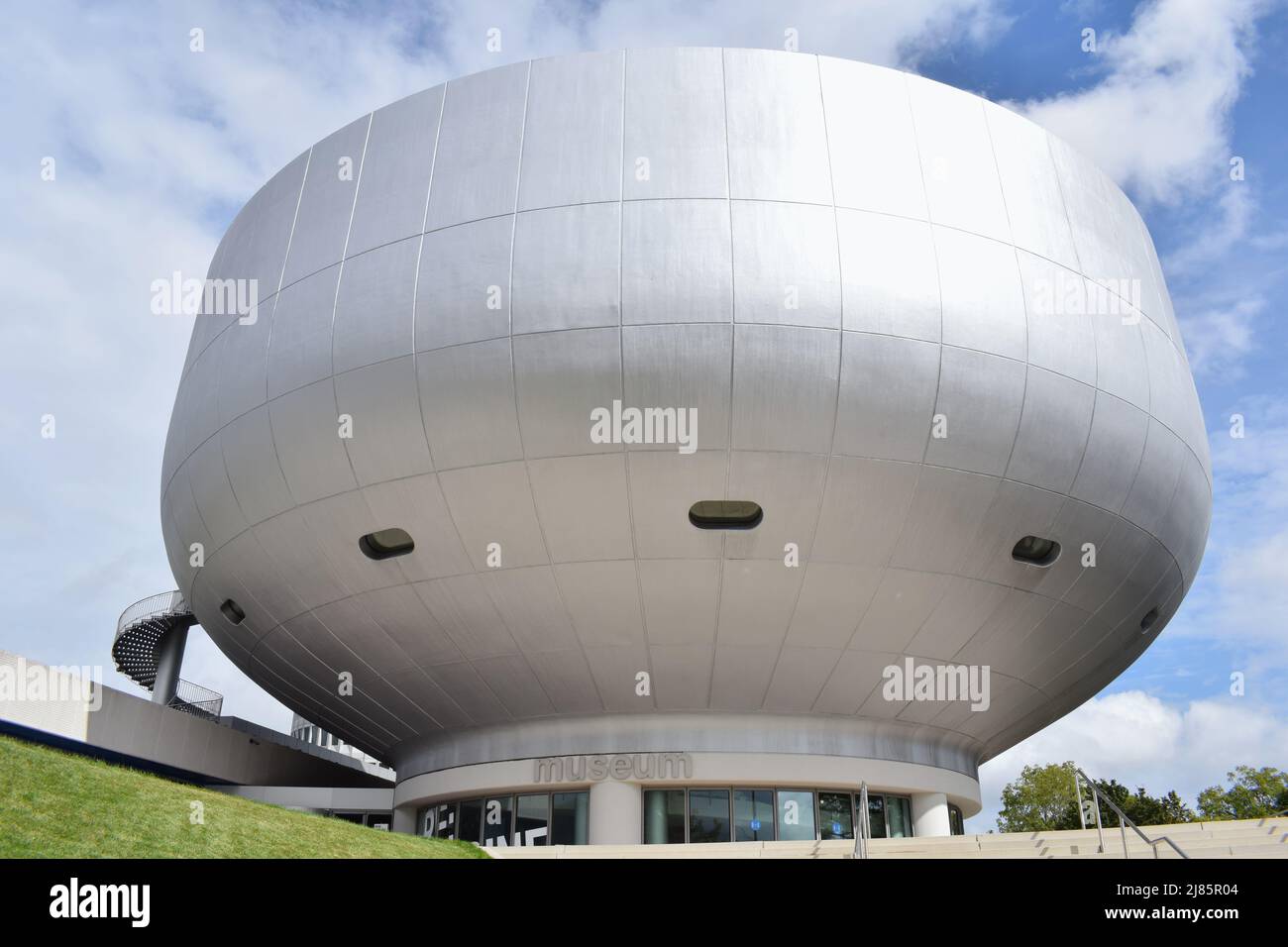BMW Museum à Munich, Bavière, Allemagne Banque D'Images