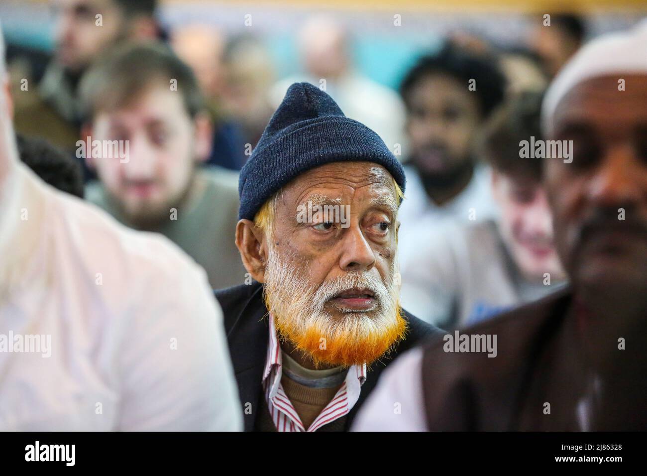 Londres, Royaume-Uni. 2nd mai 2022. Un musulman assiste aux prières du matin dans une mosquée. (Image de crédit : © Dinendra Haria/SOPA Images via ZUMA Press Wire) Banque D'Images