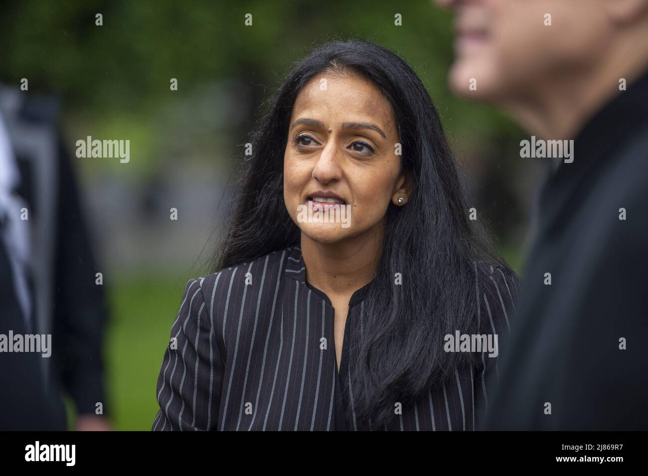 Washington, États-Unis. 13th mai 2022. Le procureur général adjoint Vanita Gupta visite le monument commémoratif des officiers nationaux de l'application de la loi en l'honneur de la semaine nationale de la police à Washington, DC, le vendredi 13 mai 2022. Photo de Bonnie Cash/UPI Credit: UPI/Alay Live News Banque D'Images