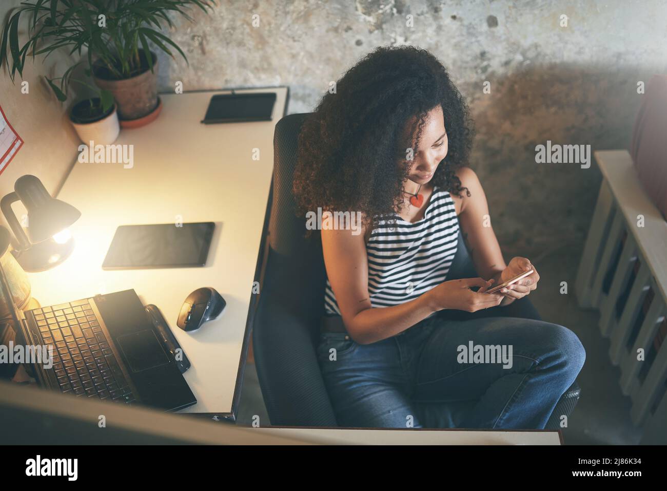 Mon client vient de répondre - photo de stock de haute qualité Banque D'Images