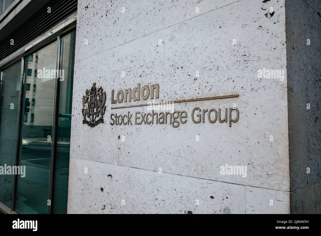 London stock Exchange Group Sign, Londres Banque D'Images