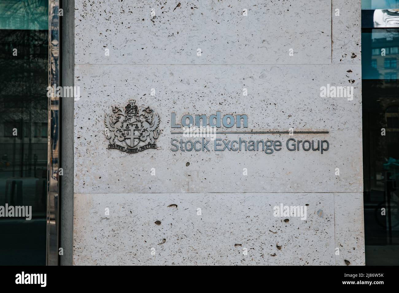 London stock Exchange Group Sign, Londres Banque D'Images