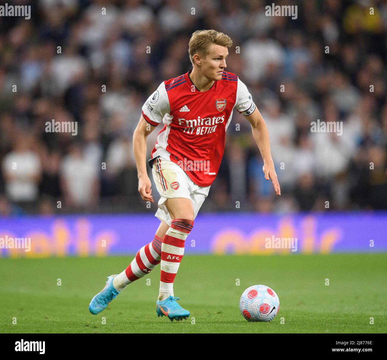 Londres, Royaume-Uni. 12th mai 2022. 12 Mai 2022 - Tottenham Hotspur v Arsenal - Premier League - Tottenham Hotspur Stadium Martin Odegaard lors du match de Premier League au Tottenham Hotspur Stadium Picture Credit : © Mark pain / Alay Live News Credit: Mark pain/Alay Live News Banque D'Images