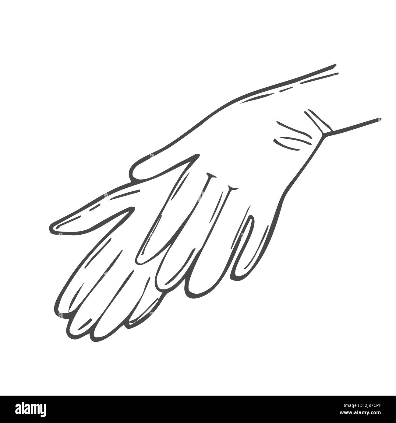 Mains dans des gants médicaux utilisant un gel désinfectant pour les mains ou de l'alcool pour protéger l'illustration du virus Covid-19 ou du vecteur du coronavirus Illustration de Vecteur