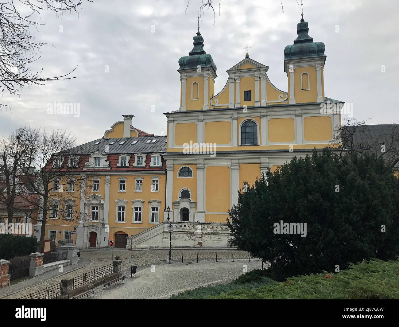 Saint Antoine de l'église de Padoue - Poznan, Pologne Banque D'Images