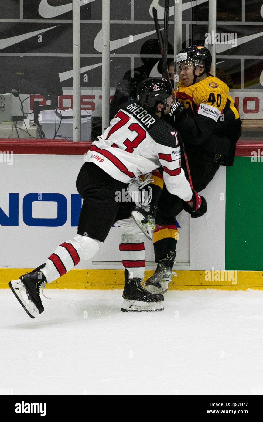 Helsinki, Finlande. 13th mai 2022. IIHF-Finlande au Championnat du monde - Allemagne contre Canada, Hockey sur glace à Helsinki, Finlande, mai 13 2022 crédit: Independent photo Agency/Alamy Live News Banque D'Images