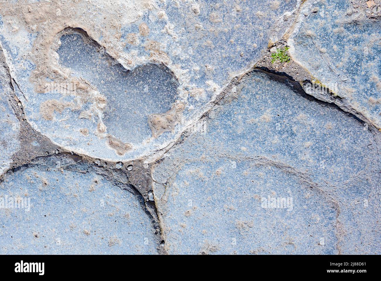 Pompéi, Italie - 28 avril 2022. Un symbole phallique près du brothel de Pompéi. Pompéi était une ancienne ville romaine détruite par le Vésuve Banque D'Images