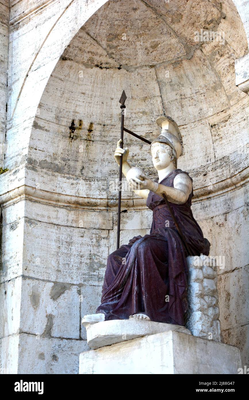 statue de justice Banque D'Images