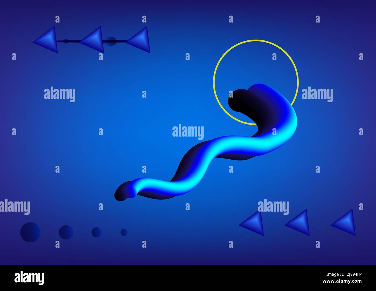 Trait d'arrière-plan abstrait forme élément design graphique fond d'écran illustration vectorielle Illustration de Vecteur