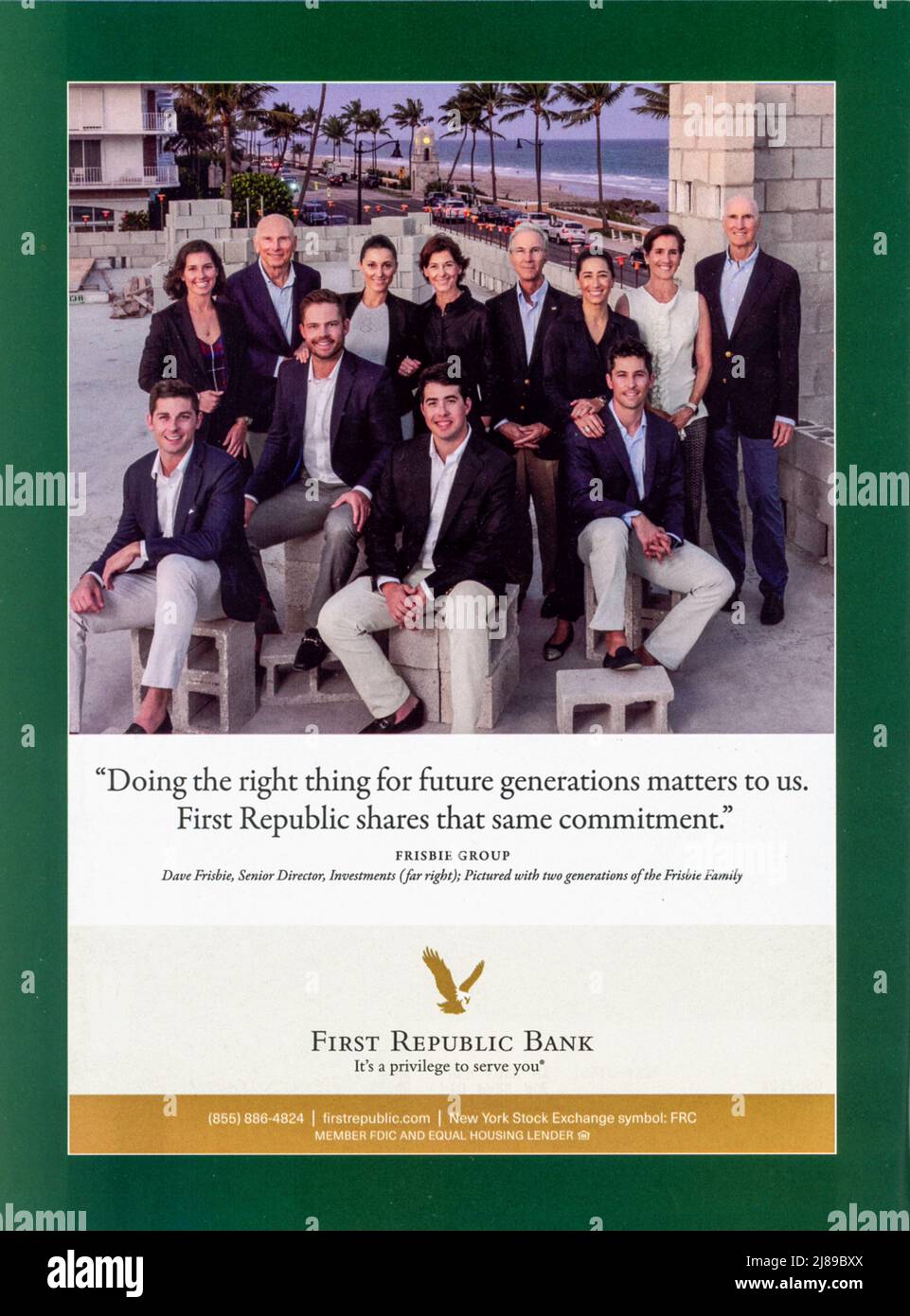 2nd-8th avril 2022 publication de la publicité du magazine « The Economist » Banque D'Images