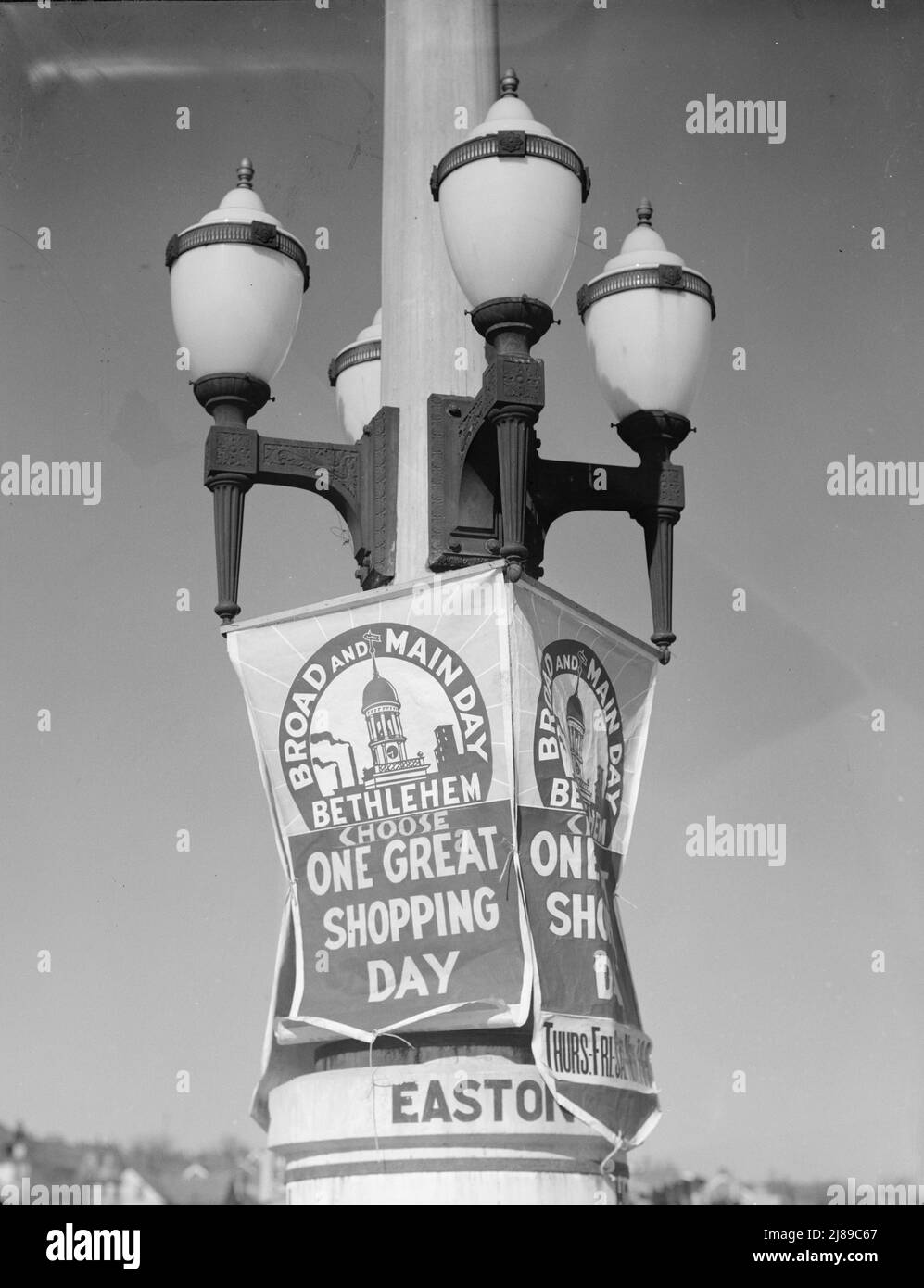 Propagande commerciale. Bethléem, Pennsylvanie. Banque D'Images