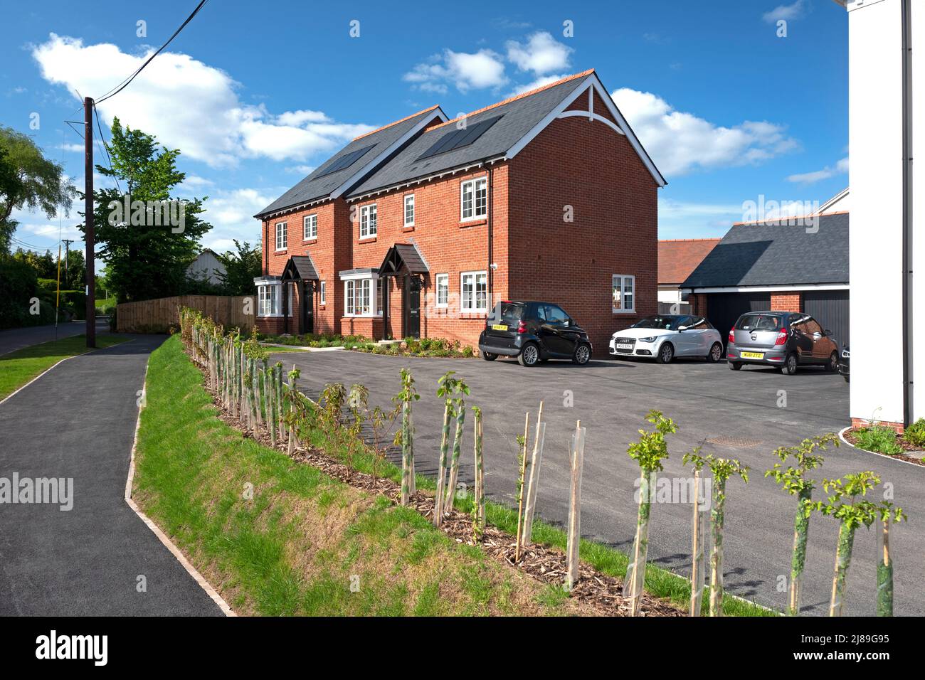 New Housing, Devon, Royaume-Uni Banque D'Images