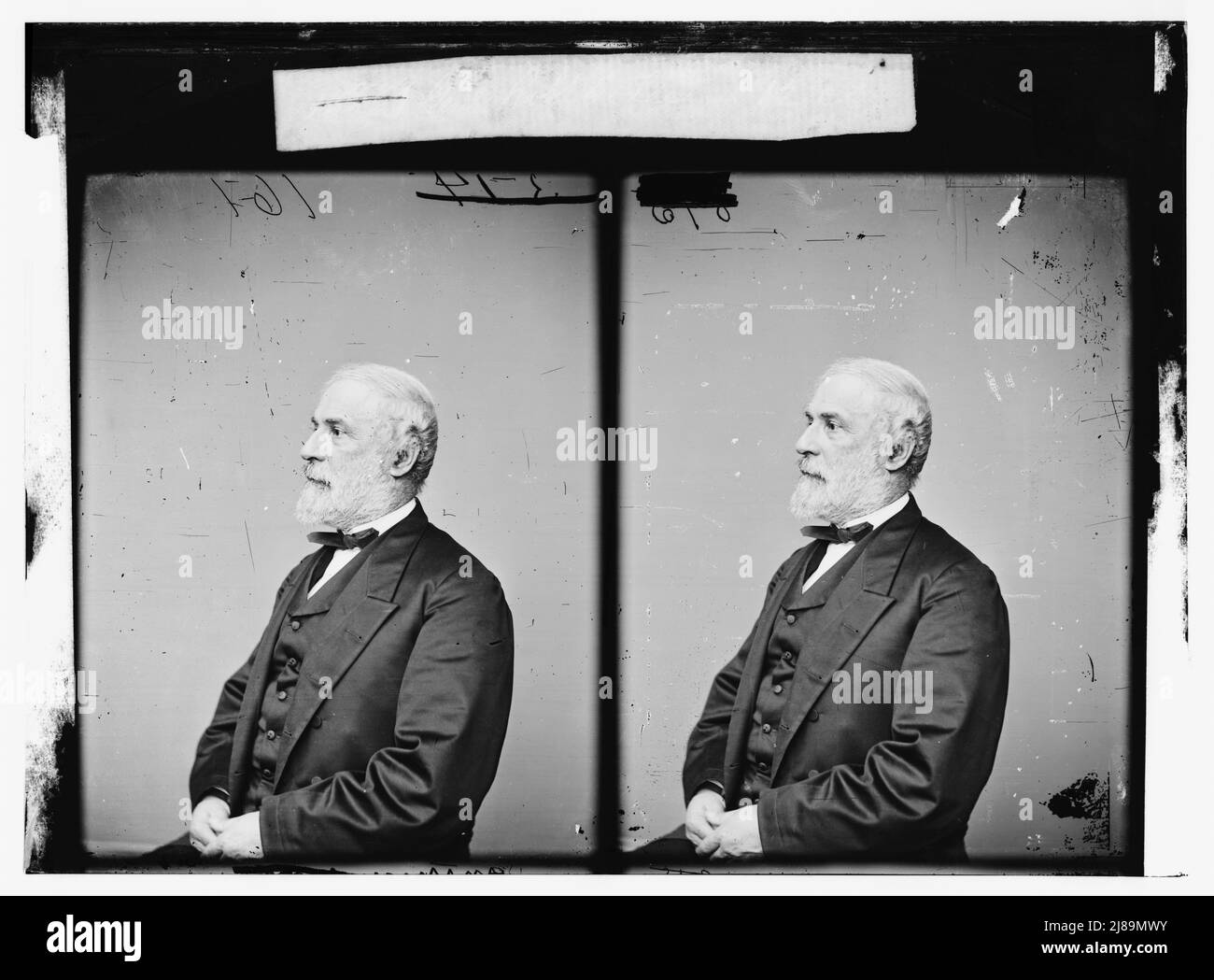 Général Robert E. Lee, entre 1860 et 1870. Banque D'Images