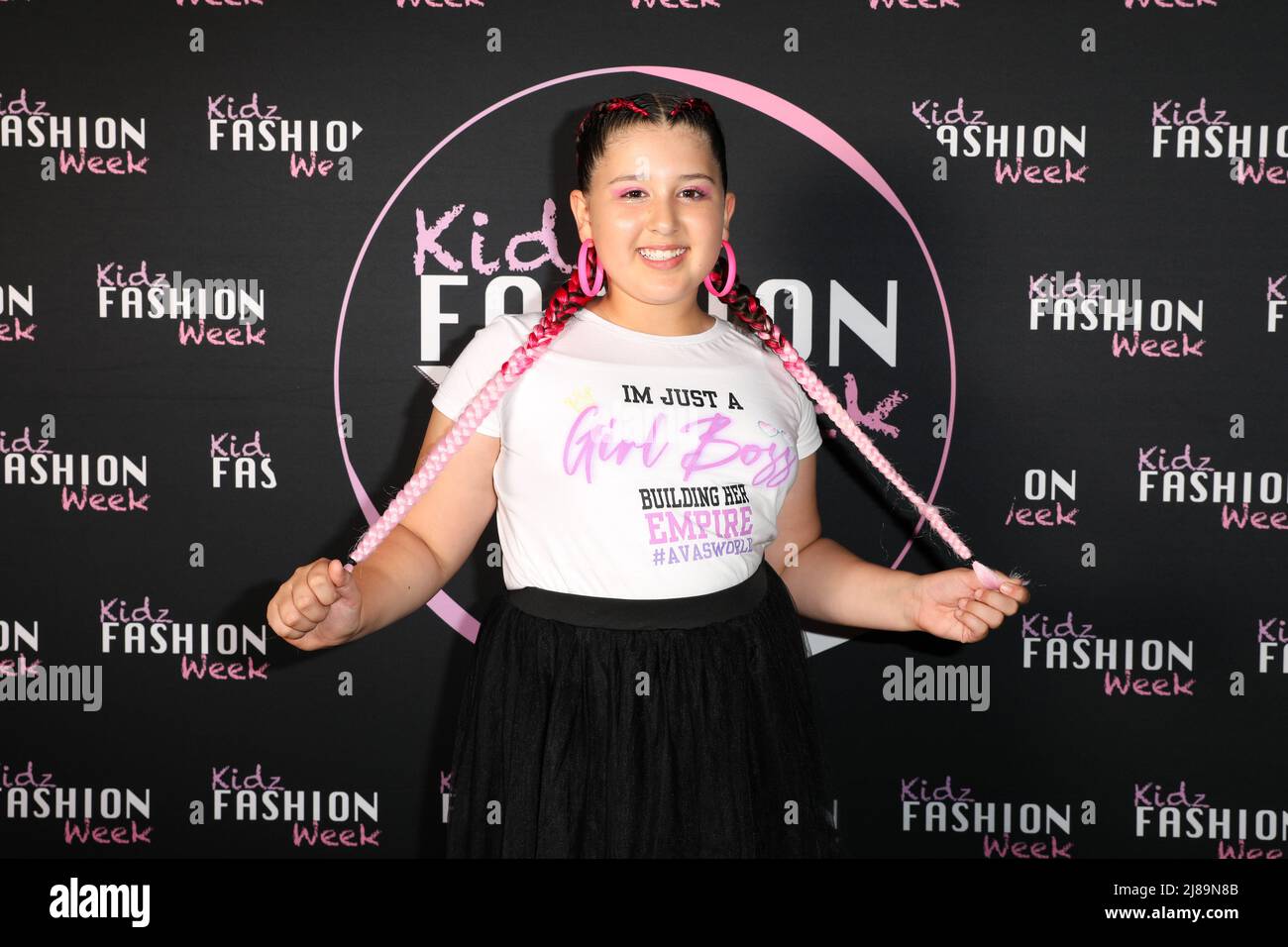 14 mai 2022 : AVA DA SILVA participe à la Kidz Fashion week à l'hôtel de ville de Sydney le 14 mai 2022 à Sydney, Nouvelle-Galles du Sud Australie (Credit image: © Christopher Khoury/Agence de presse australienne via ZUMA Wire) Banque D'Images