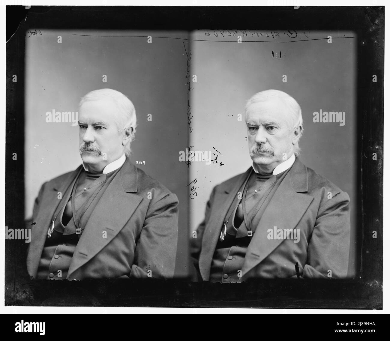 Amiral John Cummings Howell, 1865-1880. Howell, SMA. J.C. N° DE SÉRIE (non uniforme), entre 1865 et 1880. [Officier de la Marine américaine pendant la guerre de Sécession, commandant en chef de l'escadron de l'Atlantique Nord, puis de l'escadron européen]. Banque D'Images