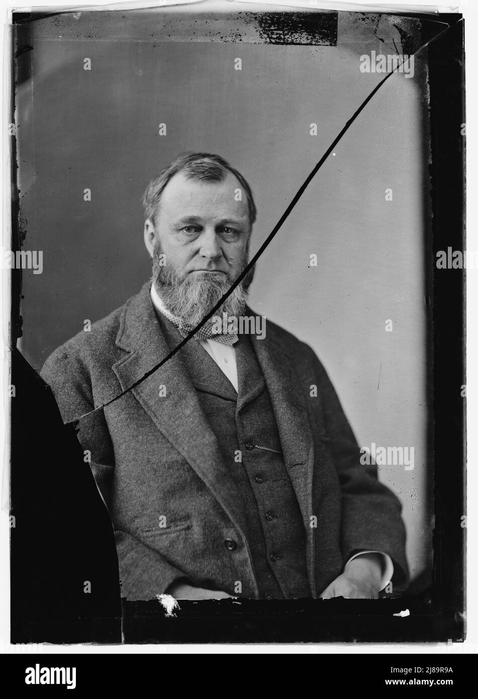 Baird, Professeur Spencer, Chef du Smithsonian Institute (1st Commissaire), entre 1870 et 1880. Banque D'Images