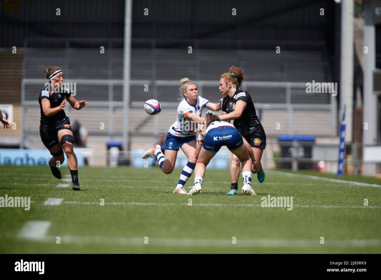Femmes Allianz Premier 15s - Exeter Chiefs Women contre Bristol Bears Women - samedi 14th mai 2022 - Sandy Park - Exeter, samedi 14 mai 2022 - Sandy Park - Exeter - Royaume-Uni photo obligatoire crédit: Martin Edwards crédit: Martin Edwards/Alay Live News Banque D'Images