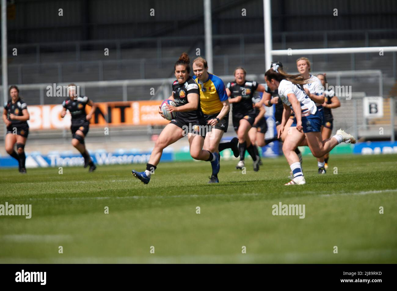 Femmes Allianz Premier 15s - Exeter Chiefs Women contre Bristol Bears Women - samedi 14th mai 2022 - Sandy Park - Exeter, samedi 14 mai 2022 - Sandy Park - Exeter - Royaume-Uni photo obligatoire crédit: Martin Edwards crédit: Martin Edwards/Alay Live News Banque D'Images