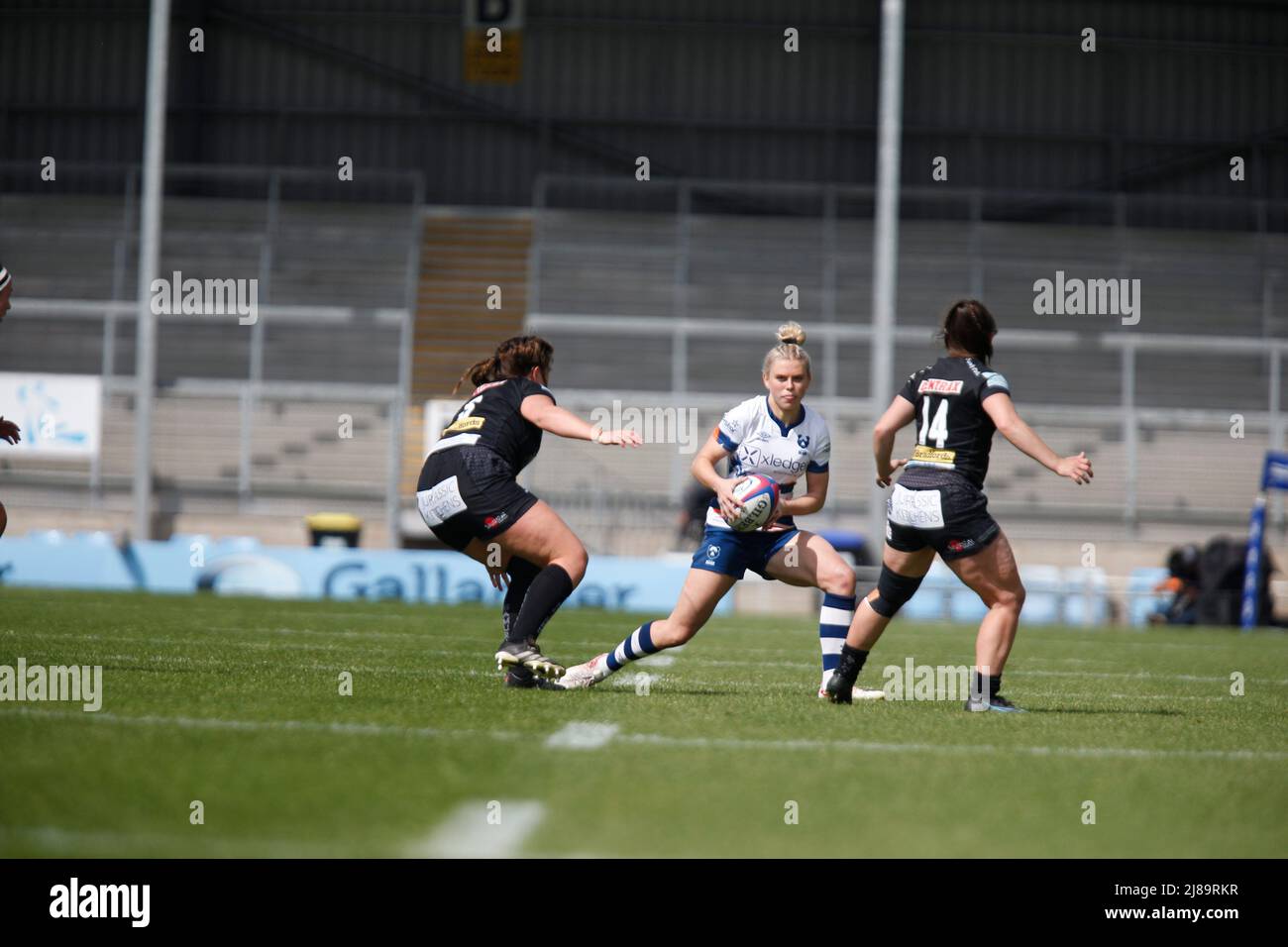 Bristol Bear's Grace Compton in action femmes Allianz Premier 15s - Exeter Chiefs Women / Bristol Bears Women - Samedi 14th Mai 2022 - Sandy Park - Exeter, Samedi 14, Mai 2022 - Sandy Park - Exeter - Royaume-Uni crédit photo obligatoire: Martin Edwards crédit: Martin Edwards/Alay Live News Banque D'Images