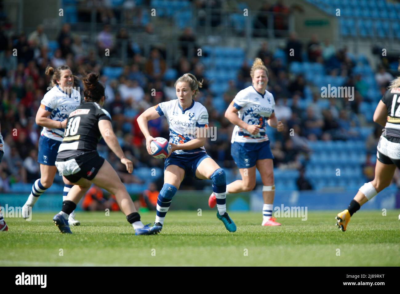 Bristol Bear's Elinor Snowsill en action attaques vers l'avant femmes Allianz Premier 15s - Exeter Chiefs Women contre Bristol Bears Women - samedi 14th mai 2022 - Sandy Park - Exeter, samedi 14 mai 2022 - Sandy Park - Exeter - Royaume-Uni crédit photo obligatoire: Martin Edwards crédit: Martin Edwards/Alay Live News Banque D'Images