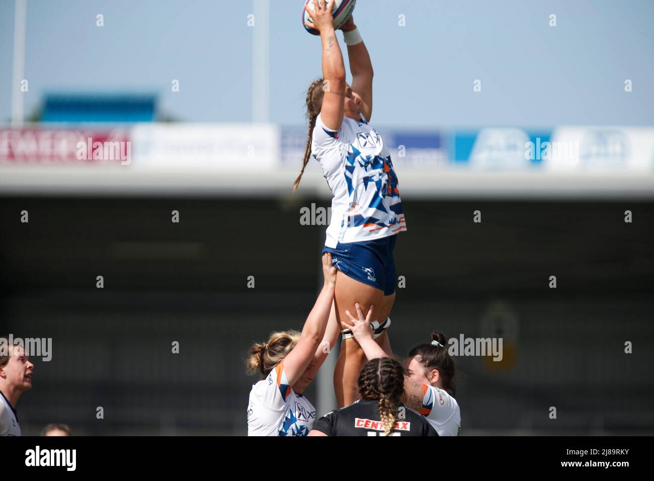 Femmes Allianz Premier 15s - Exeter Chiefs Women contre Bristol Bears Women - samedi 14th mai 2022 - Sandy Park - Exeter, samedi 14 mai 2022 - Sandy Park - Exeter - Royaume-Uni photo obligatoire crédit: Martin Edwards crédit: Martin Edwards/Alay Live News Banque D'Images