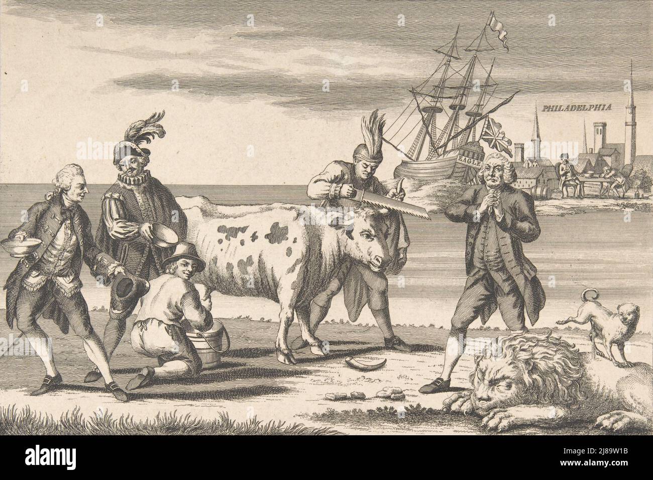 État de la nation anglaise, 1 août 1778. Banque D'Images