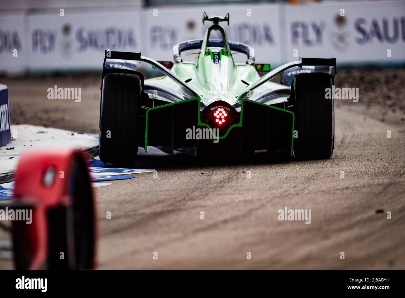 14 mai 2022, Berlin, Allemagne: 04 FRIJNS Robin (nld), Envision Racing, Audi e-tron FE07, action pendant l'ePrix de Berlin 2022, 5th réunion du Championnat du monde de Formule E de la FIA ABB 2021-22, sur le circuit de rue de l'aéroport de Tempelhof du 13 au 15 mai, à Berlin - photo Joao Filipe/DPPI/LiveMedia. (Credit image: © Joao Filipe/LPS via ZUMA Press) Banque D'Images