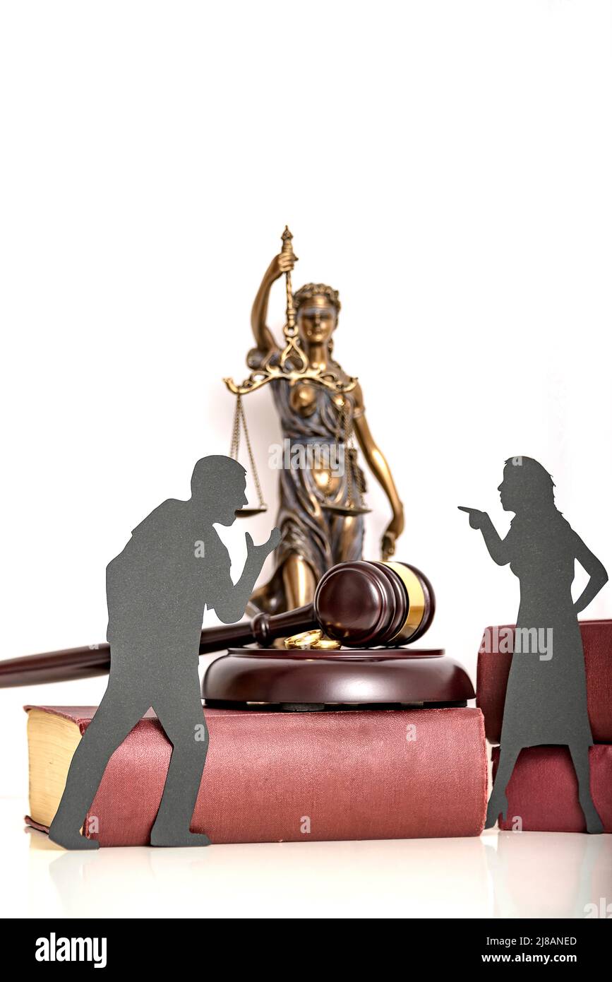 personnes, difficultés de relation, conflit et concept de famille - couple en colère ayant des arguments. Banque D'Images