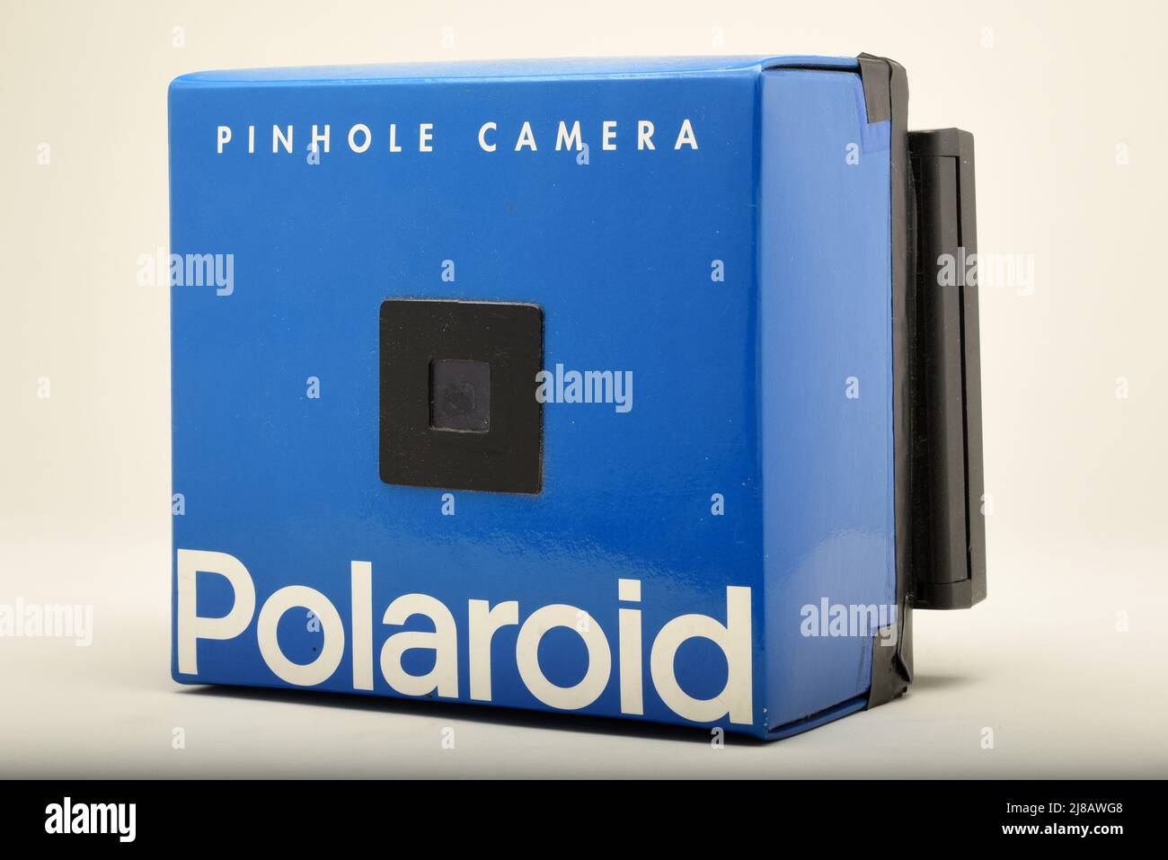 Caméra Polaroid Pinhole Banque D'Images