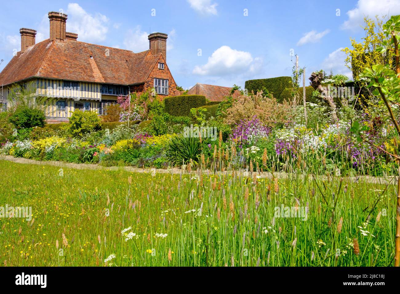 Great Dixter House and Garden, Northiam, East Sussex, Royaume-Uni Banque D'Images