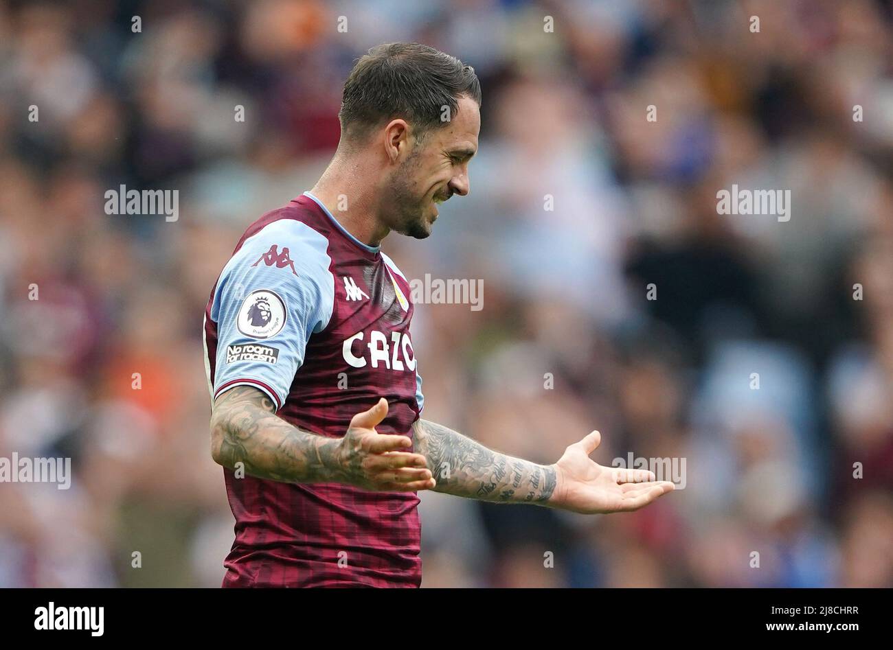 Programme Tv Du 1 Er Mai 2022 Le Danny ings d'Aston Villa réagit après une prise de vue lors du match