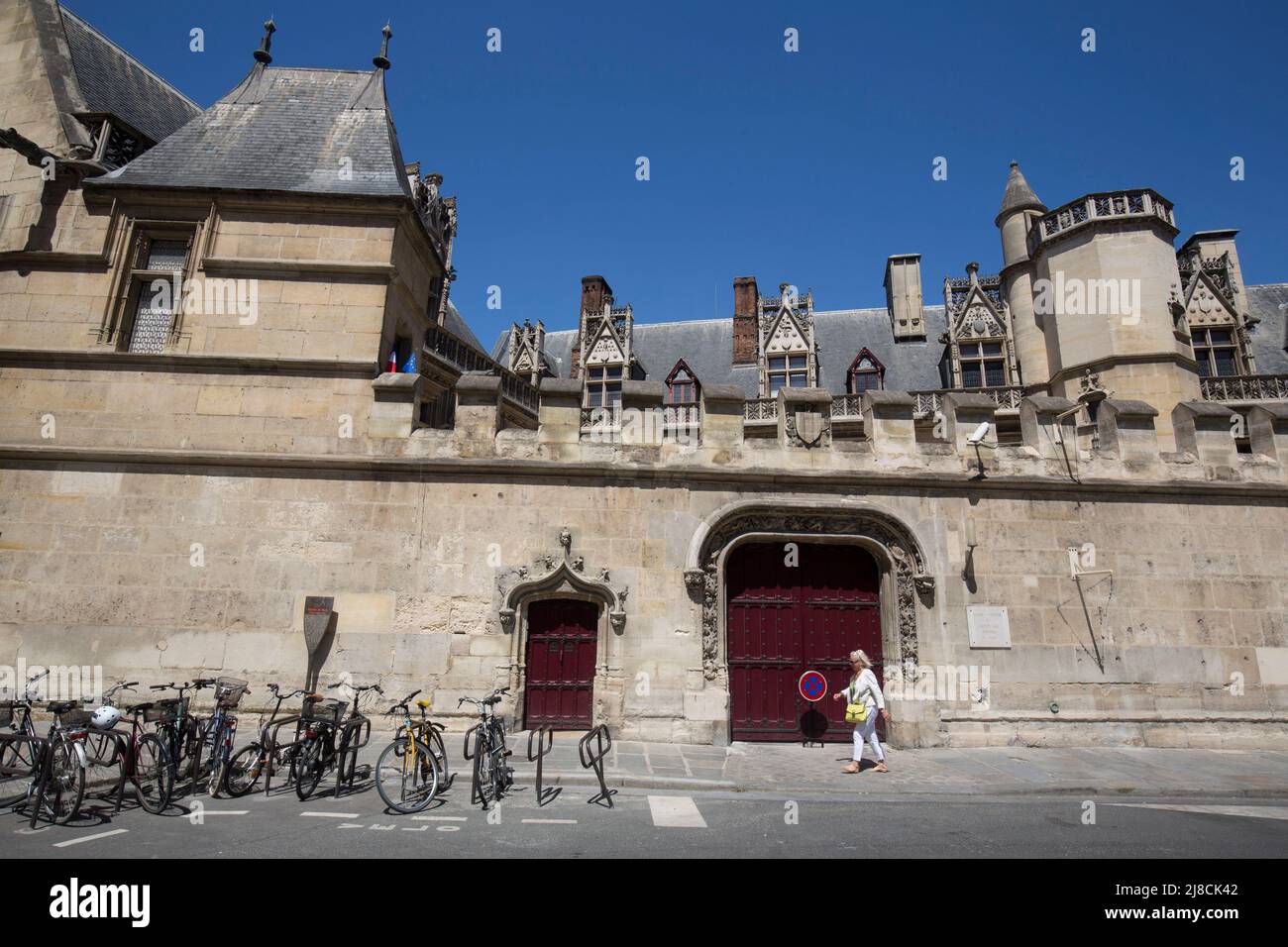 MUSÉE DE CLUNY APRÈS RÉOUVERTURE Banque D'Images