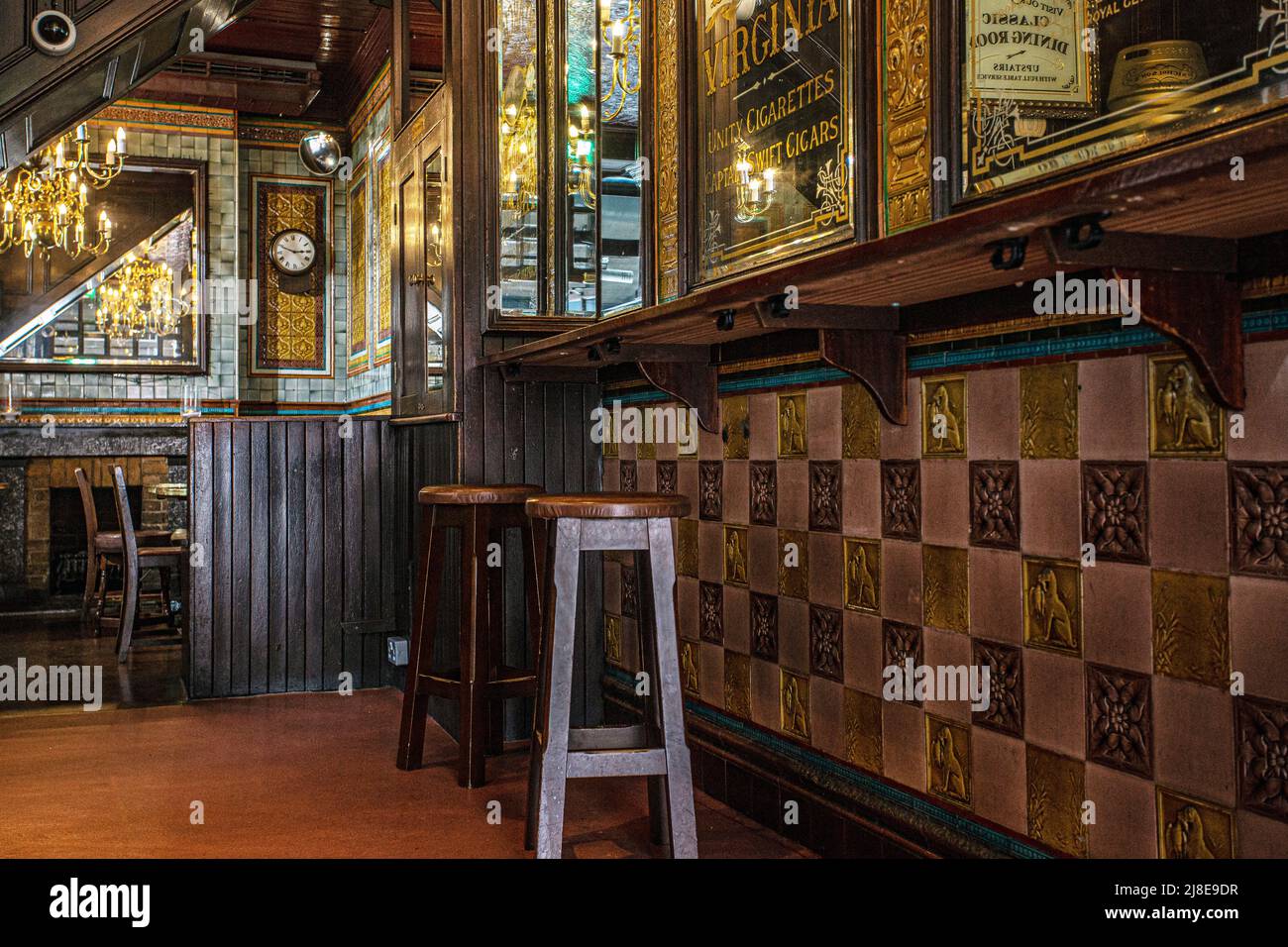 The Dog and Duck pub, Soho, Londres, Angleterre, Banque D'Images