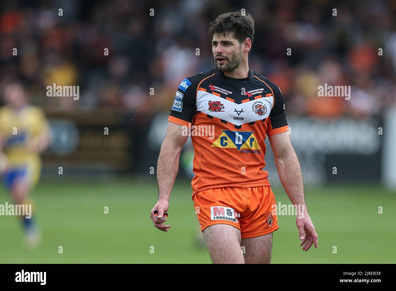 Jake Mamo #4 de Castleford Tigers pendant le match Banque D'Images