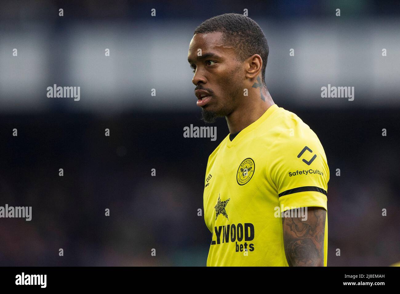 Ivan Toney #17 de Brentford Banque D'Images