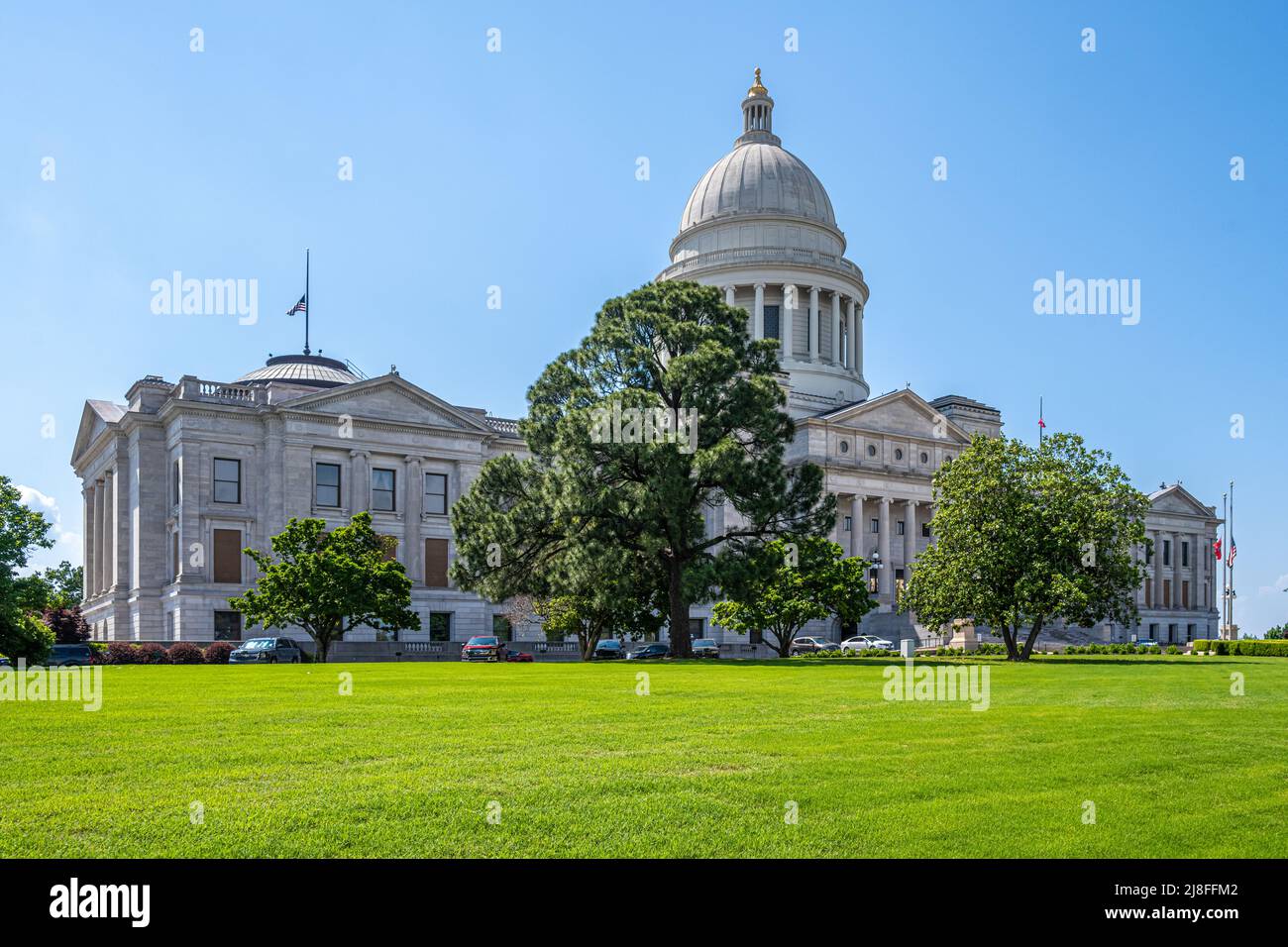 Bâtiment du capitole de l'État de l'Arkansas dans le centre-ville de Little Rock, Arkansas. (ÉTATS-UNIS) Banque D'Images