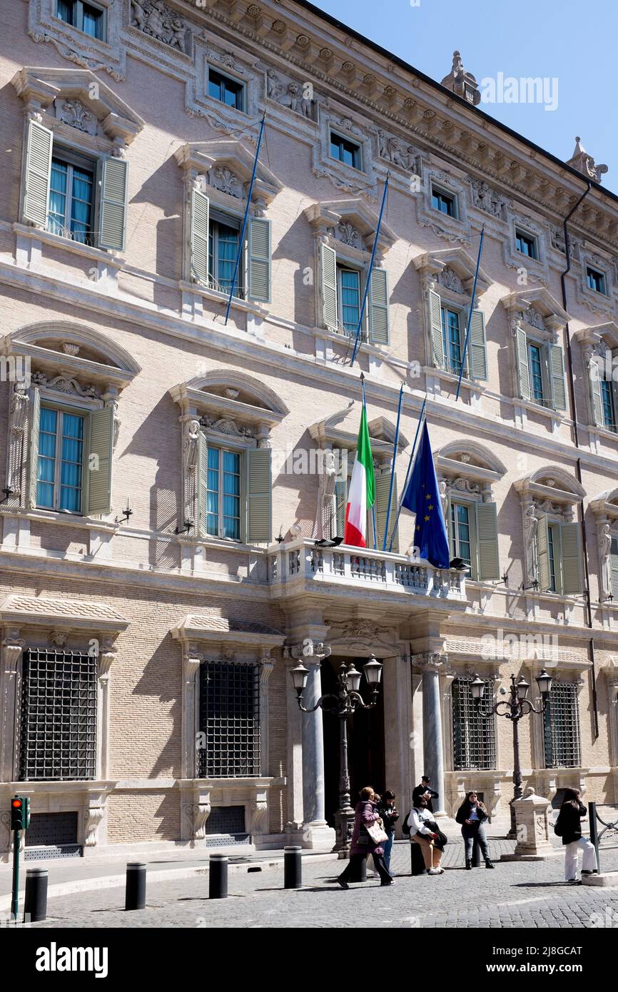 Palazzo Madama Rome Italie Banque D'Images