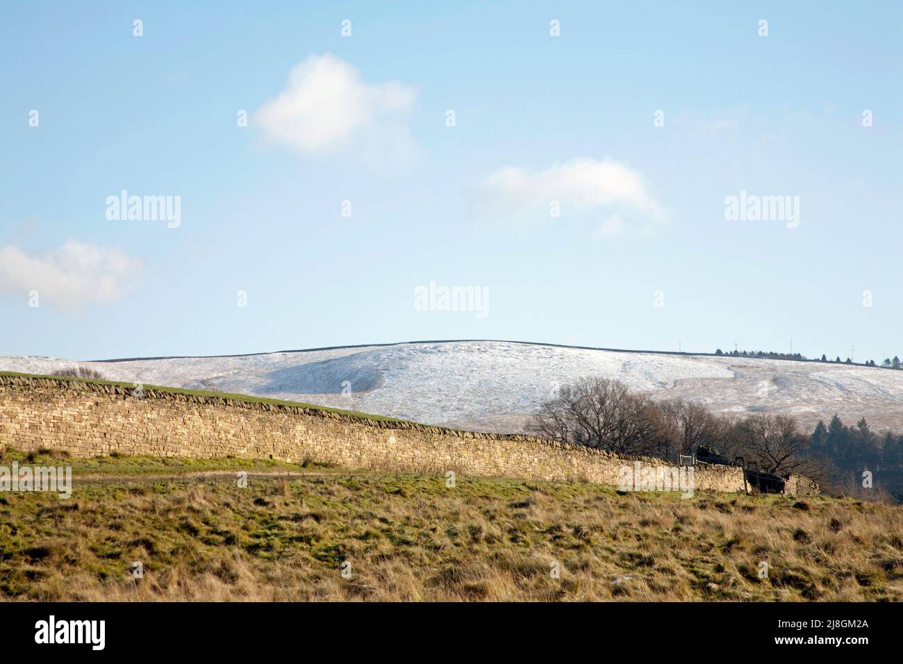 Bowstonegate vu de près de Hase Bank dans le parc de Lyme Cheshire Angleterre Banque D'Images