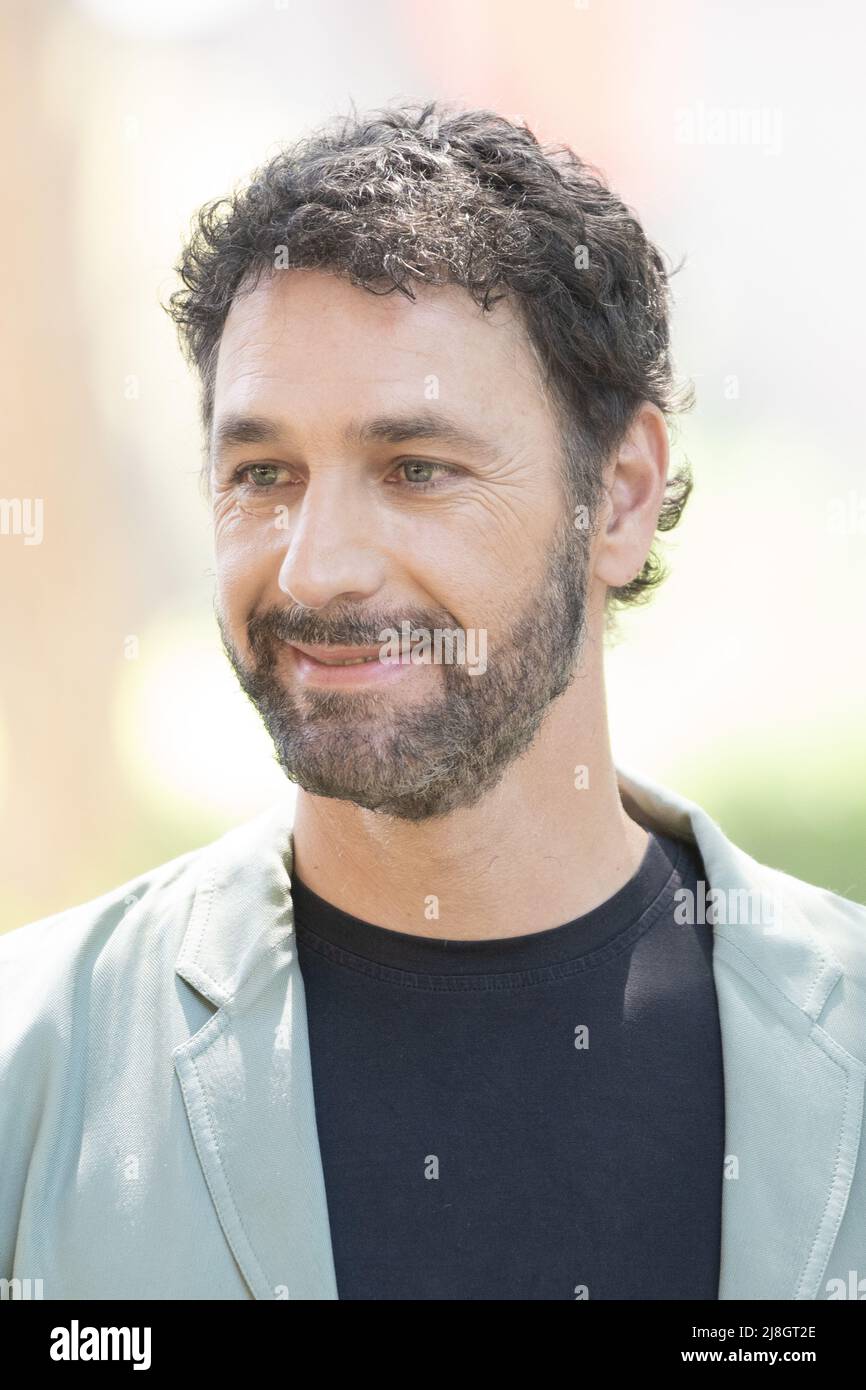 Rome, Italie, 16 mai 2022 - Raoul Bova assiste à la séance photo des acteurs vocaux italiens du film 'CIP e Ciop - AGENTI Speciali'. Crédits: Luigi de Pompeis/Alamy Live News Banque D'Images