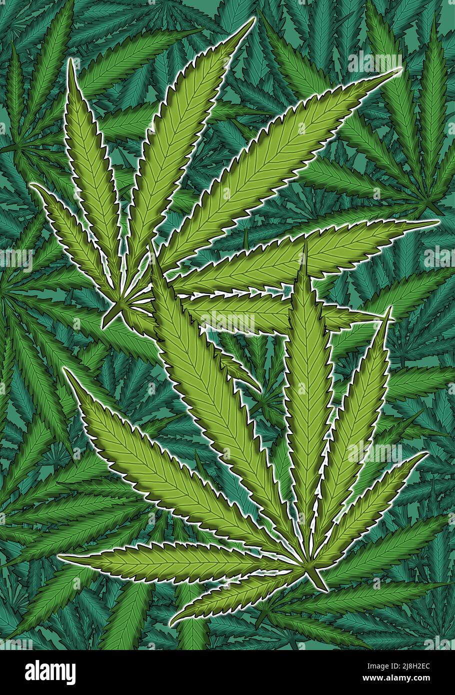 Marijuana wallpaper Banque de photographies et d'images à haute résolution  - Alamy